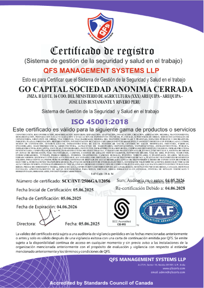 ISO 45001:2018